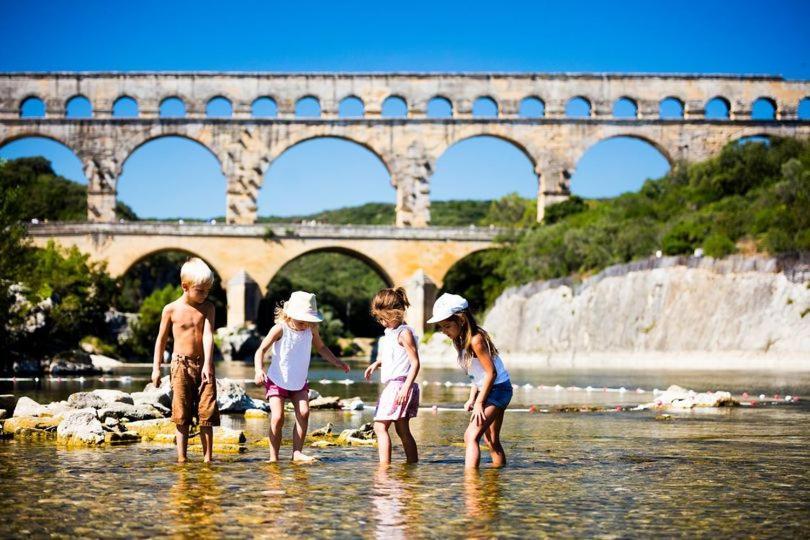 Tente Safari Au Pont Du Gard Vers-Pont-du-Gard Esterno foto